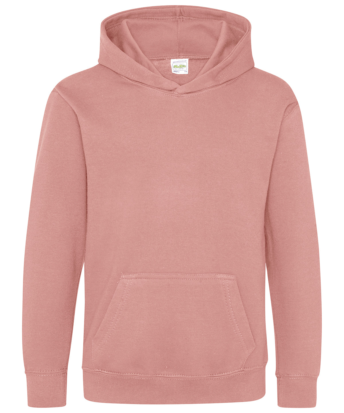 Hettupeysa AWDis Just Hoods JH01J – Dusty Pink – 12/13 Years