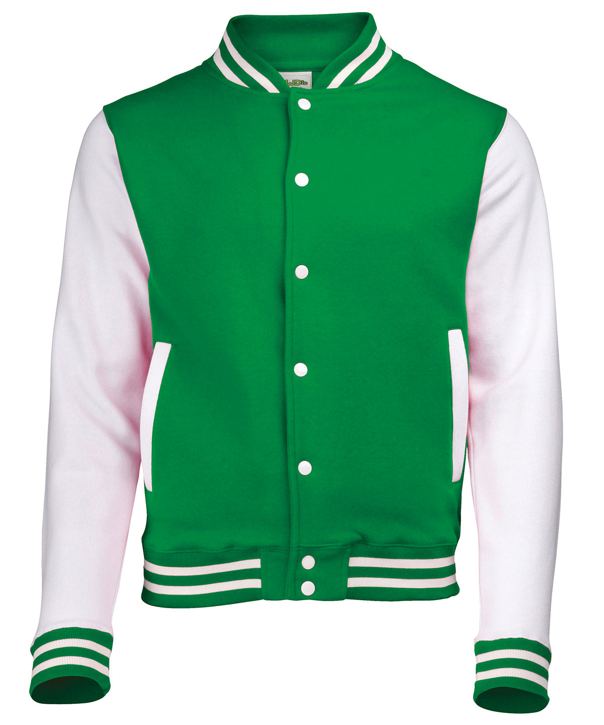 Peysa AWDis Just Hoods JH043 – Kelly Green/White – 2XL