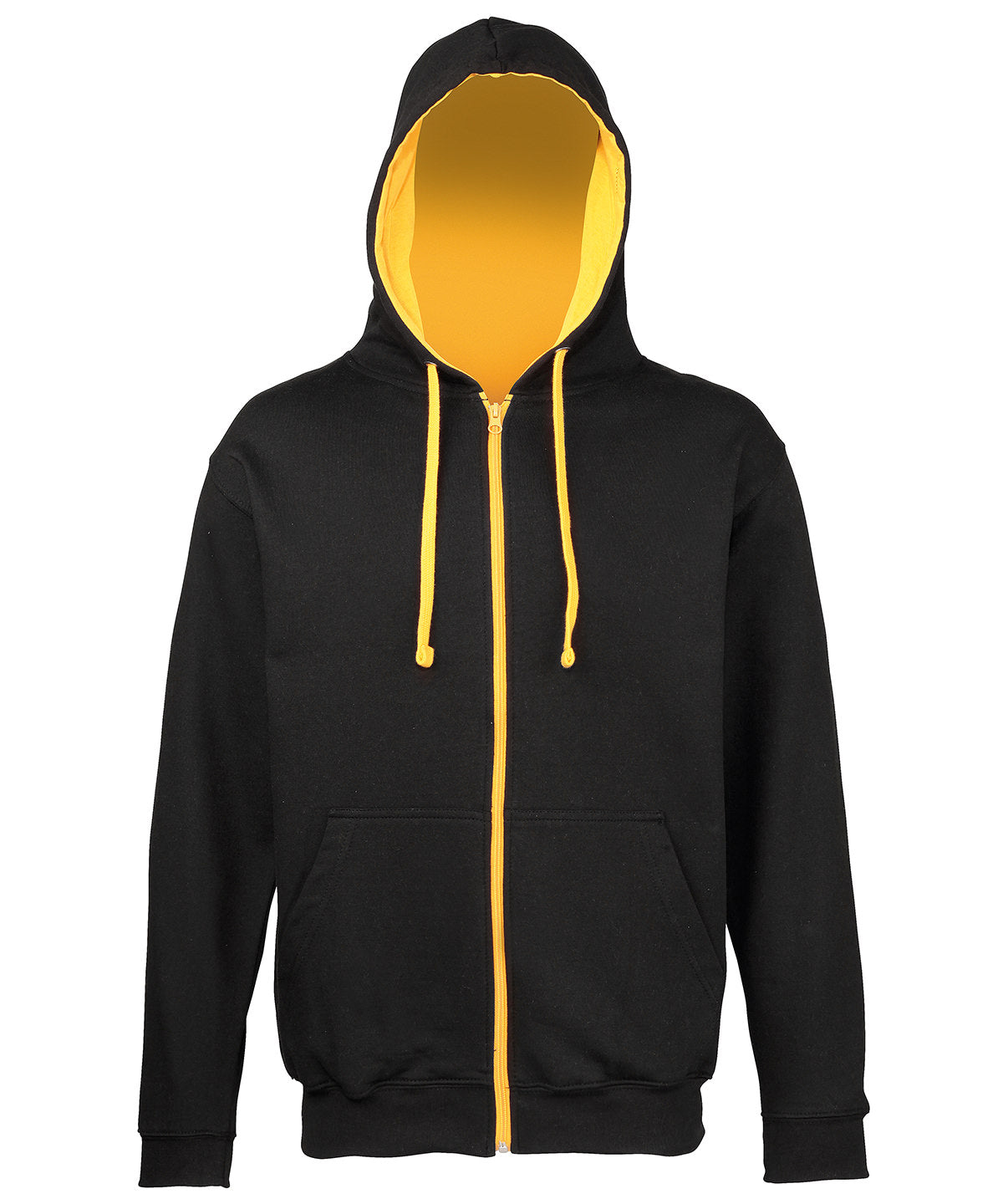 Hettupeysa AWDis Just Hoods JH053 – Jet Black/Gold – 2XL