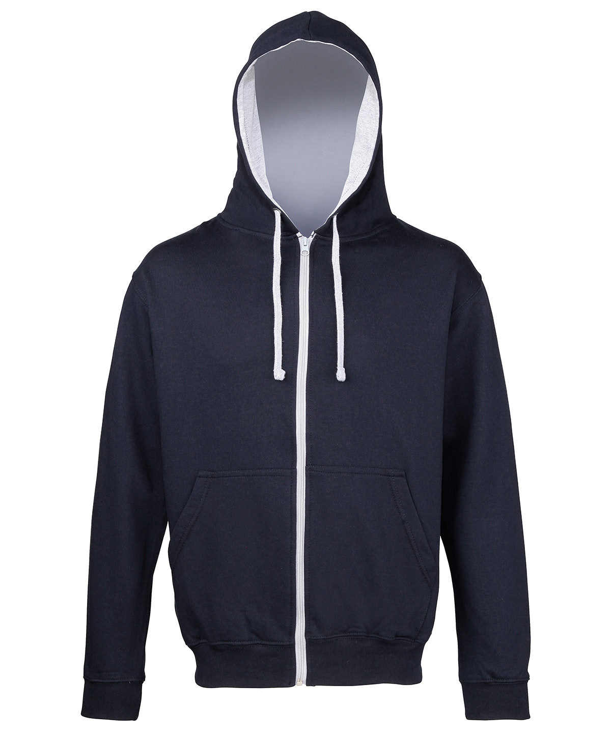 Hettupeysa AWDis Just Hoods JH053 – New French Navy/Heather Grey – 2XL
