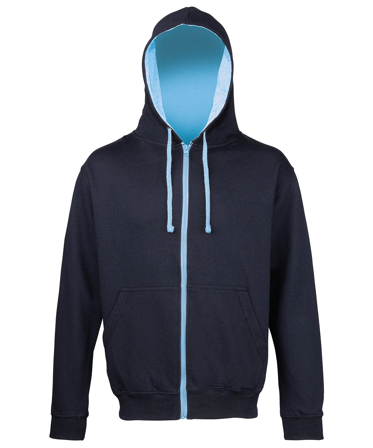 Hettupeysa AWDis Just Hoods JH053 – New French Navy/Sky Blue – 2XL