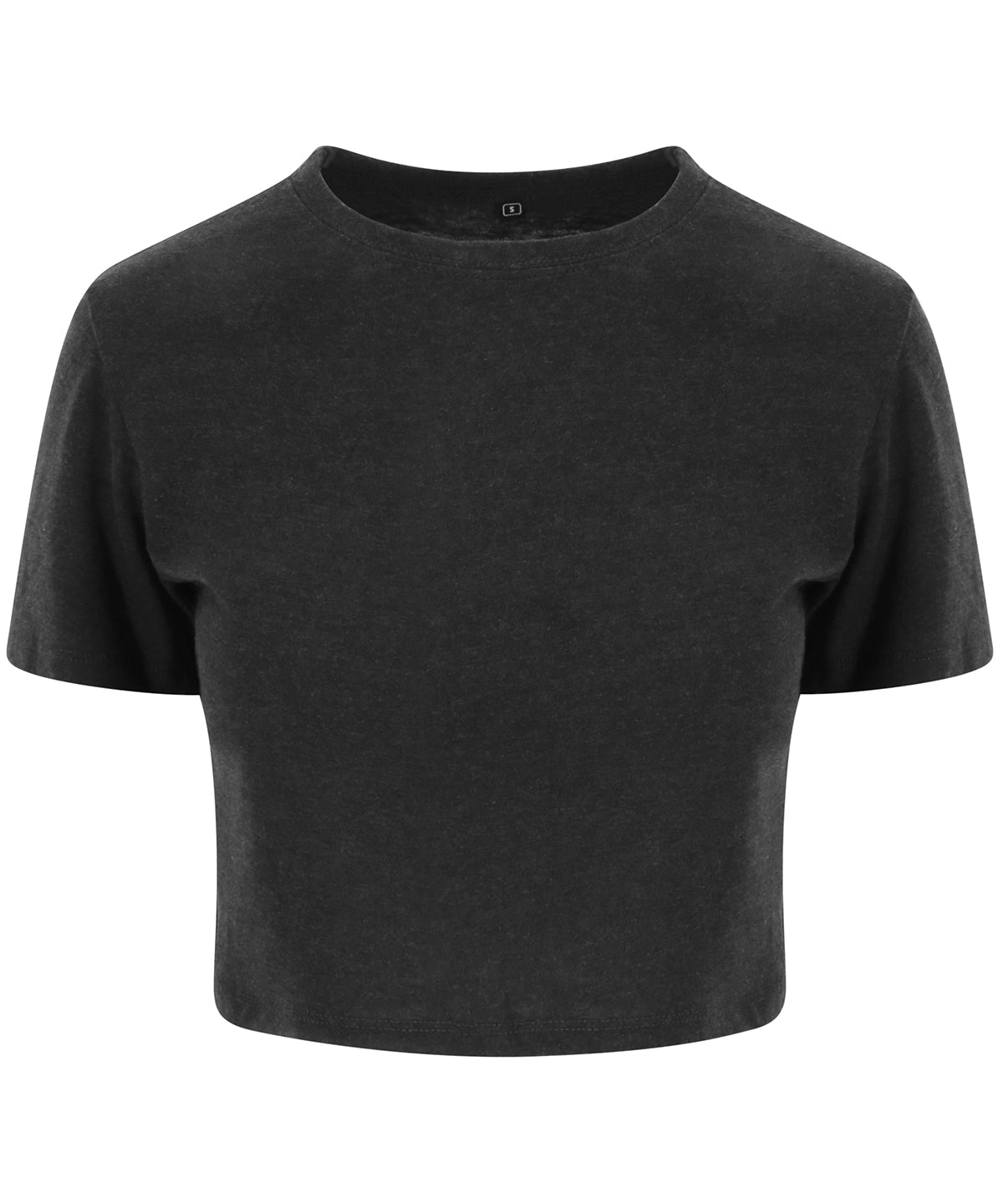 Stuttermabolur AWDis Just T's JT006 – Heather Black – XL