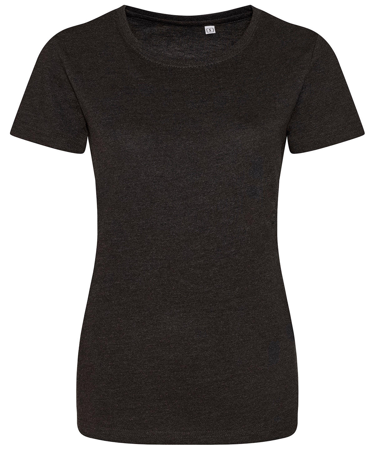 Stuttermabolur AWDis Just T's JT01F – Heather Black – XL