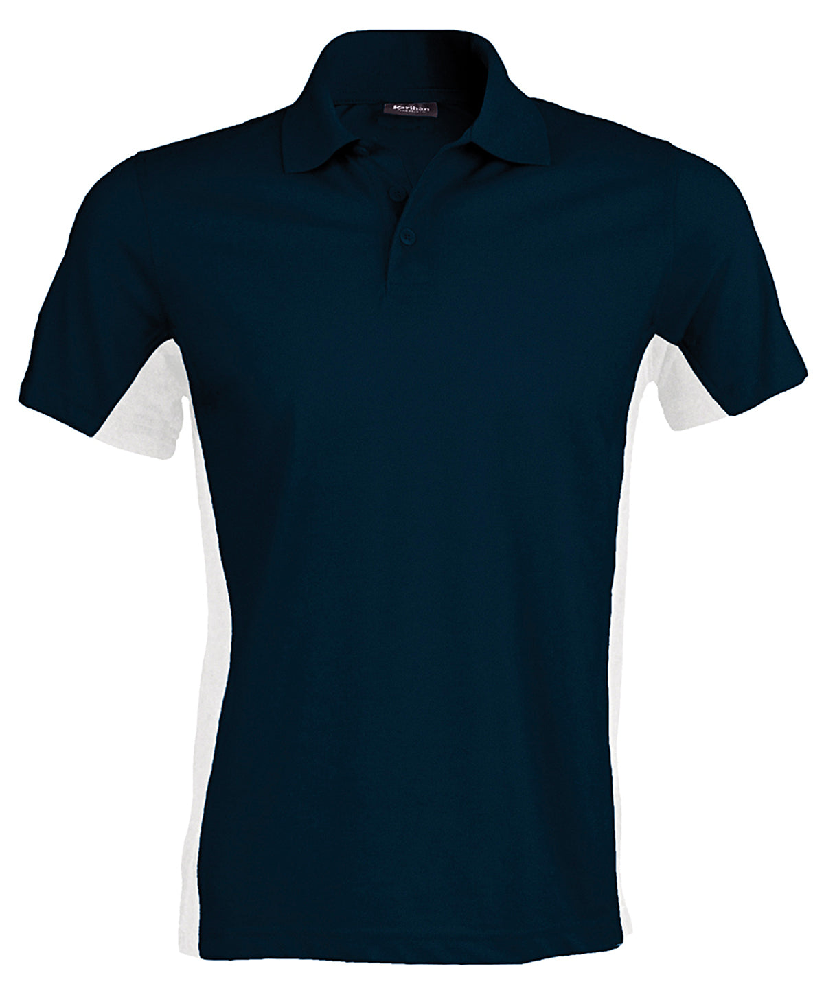 Pólóbolur Kariban KB232 – Navy/White – 2XL