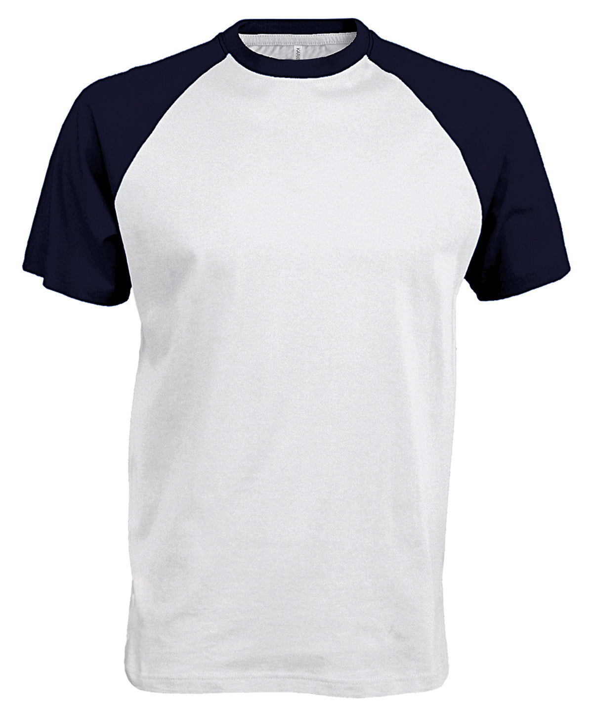 Stuttermabolur Kariban KB330 – White/Navy – 2XL