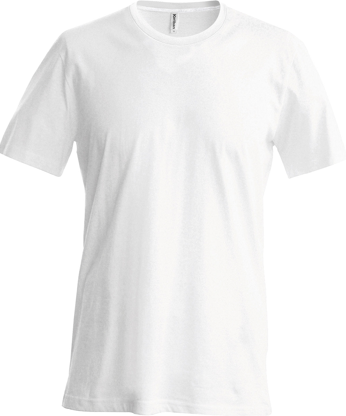 Stuttermabolur Kariban KB356 – Hvítur – 4XL