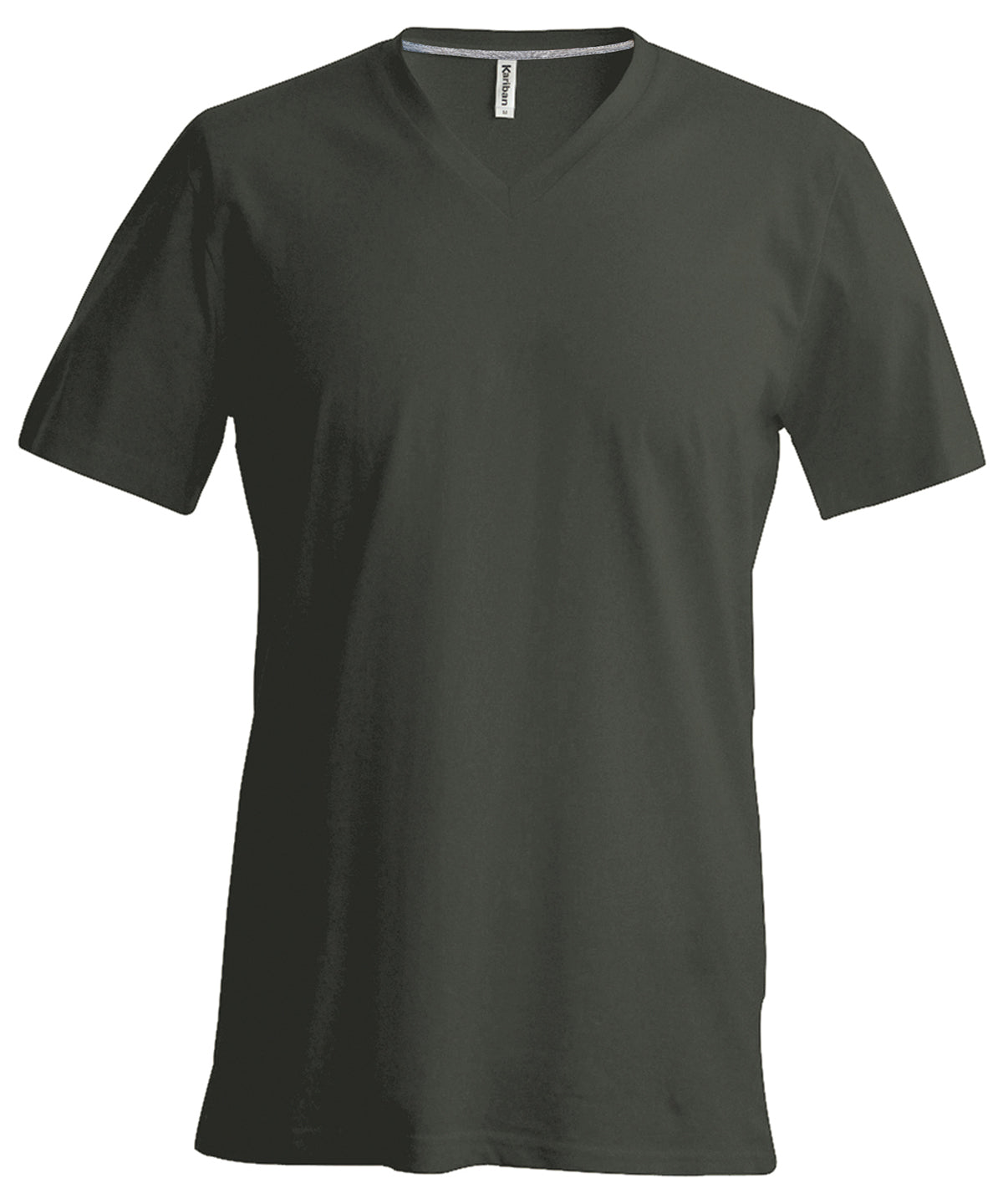 Stuttermabolur Kariban KB357 – Khaki – 4XL