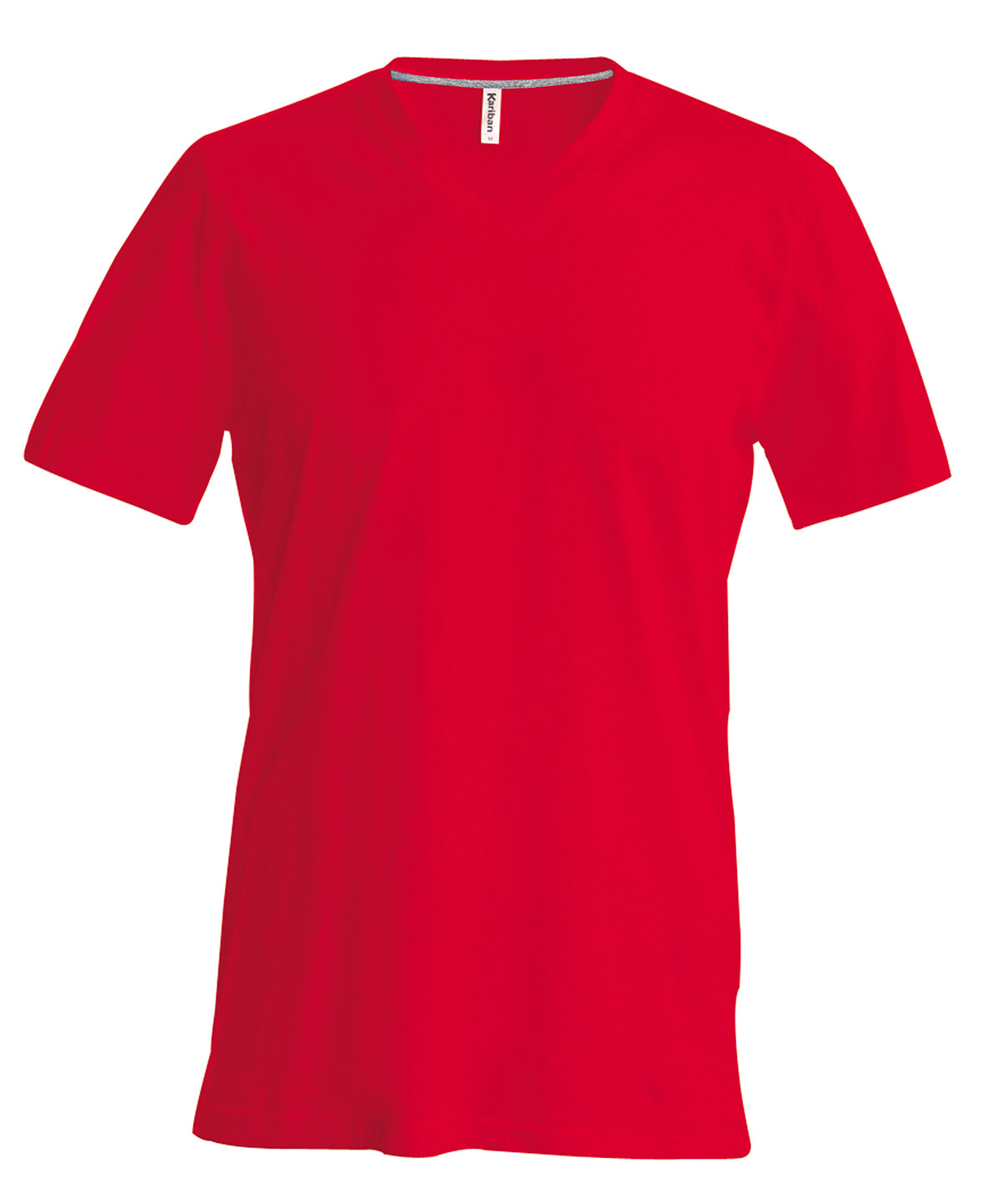 Stuttermabolur Kariban KB357 – Rauður – 4XL