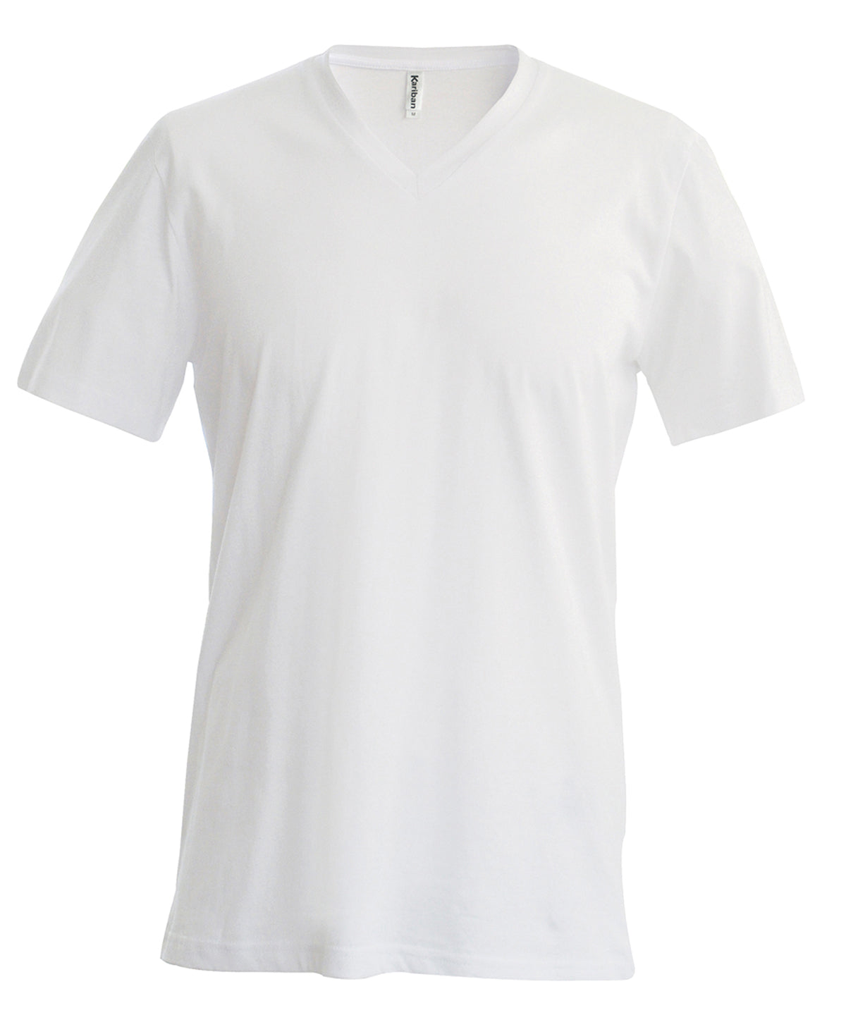 Stuttermabolur Kariban KB357 – Hvítur – 4XL