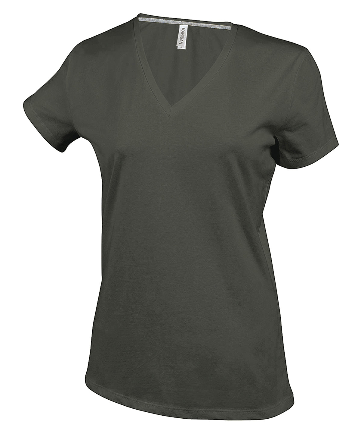Stuttermabolur Kariban KB381 – Khaki – 3XL