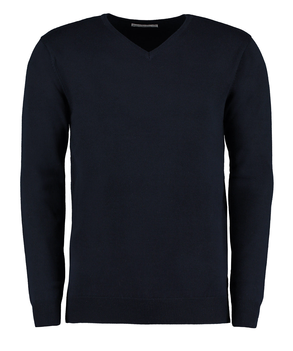 Prjónapeysa Kustom Kit KK352 – Dökkblár – 4XL