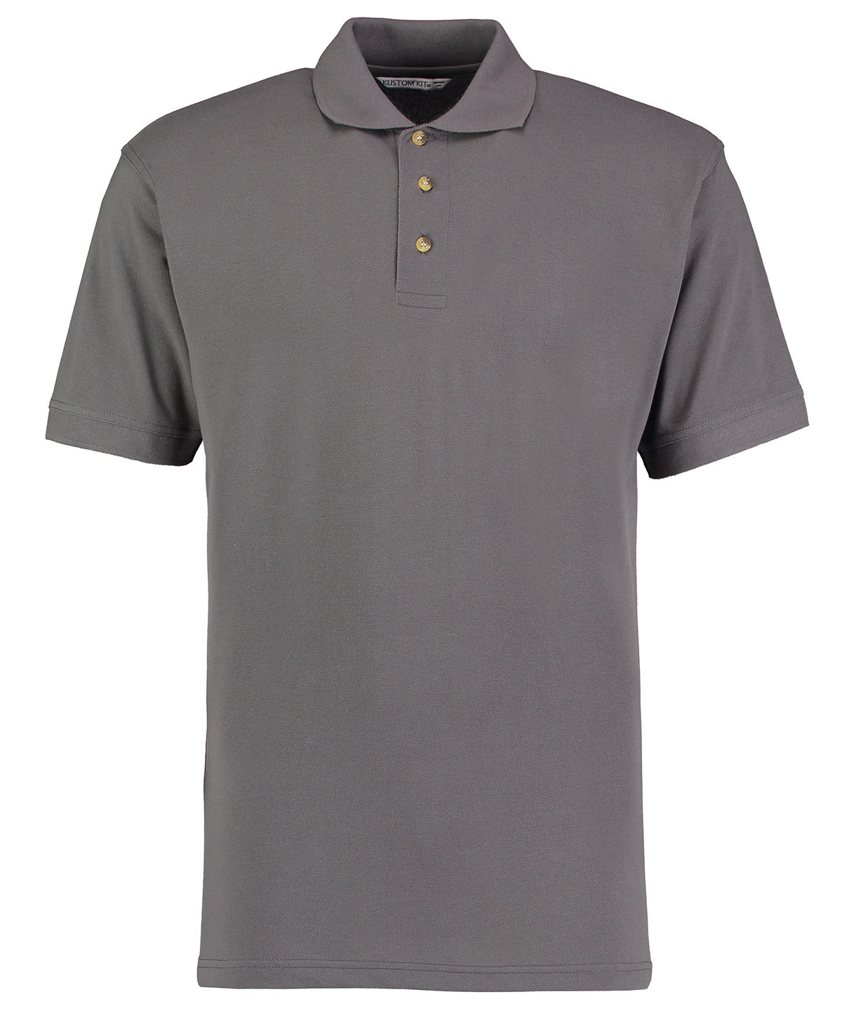Pólóbolur Kustom Kit KK400 – Charcoal – 3XL
