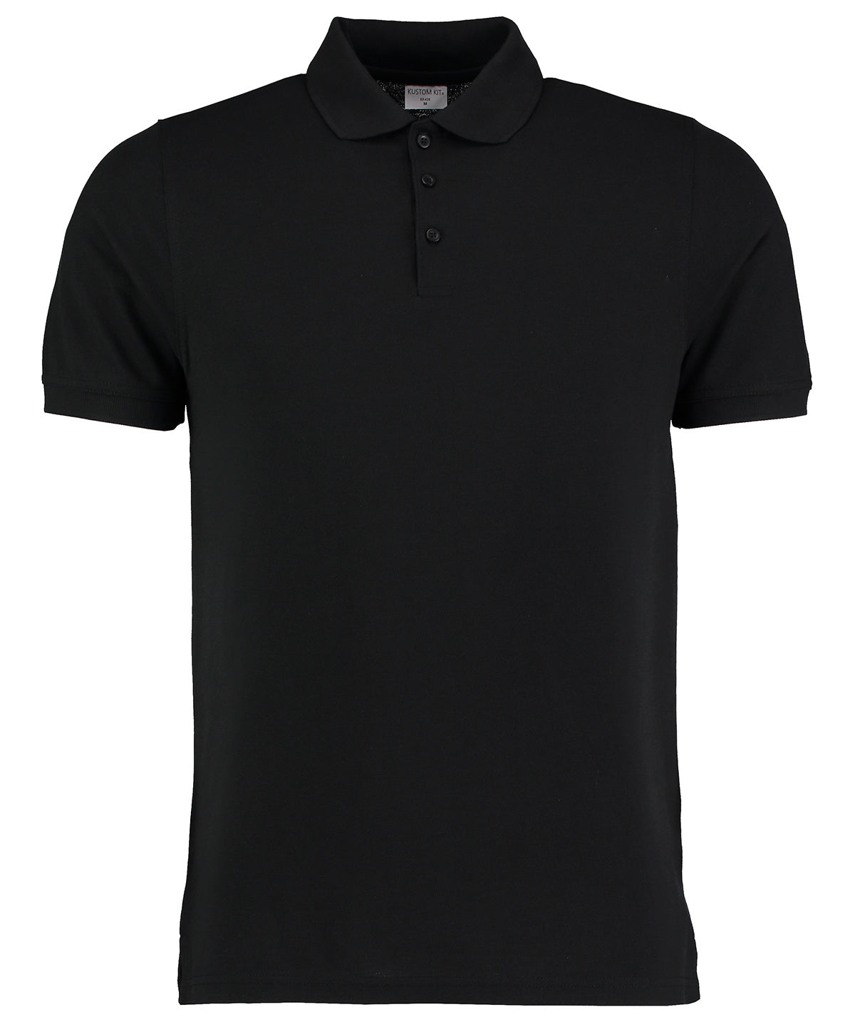 Pólóbolur Kustom Kit KK408 – Svartur – 2XL