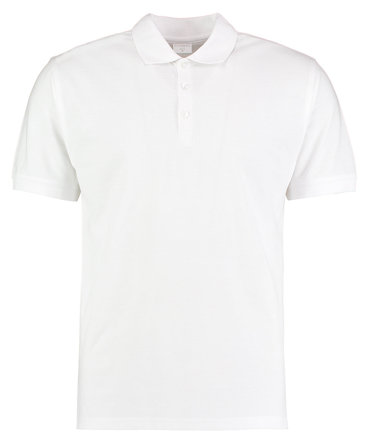 Pólóbolur Kustom Kit KK413 – Hvítur – 2XL