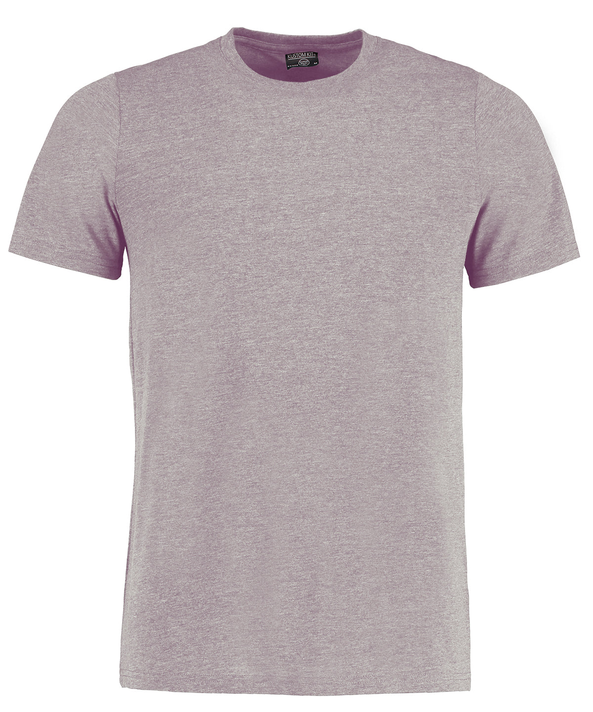Stuttermabolur Kustom Kit KK504 – Light Grey Marl – 3XL