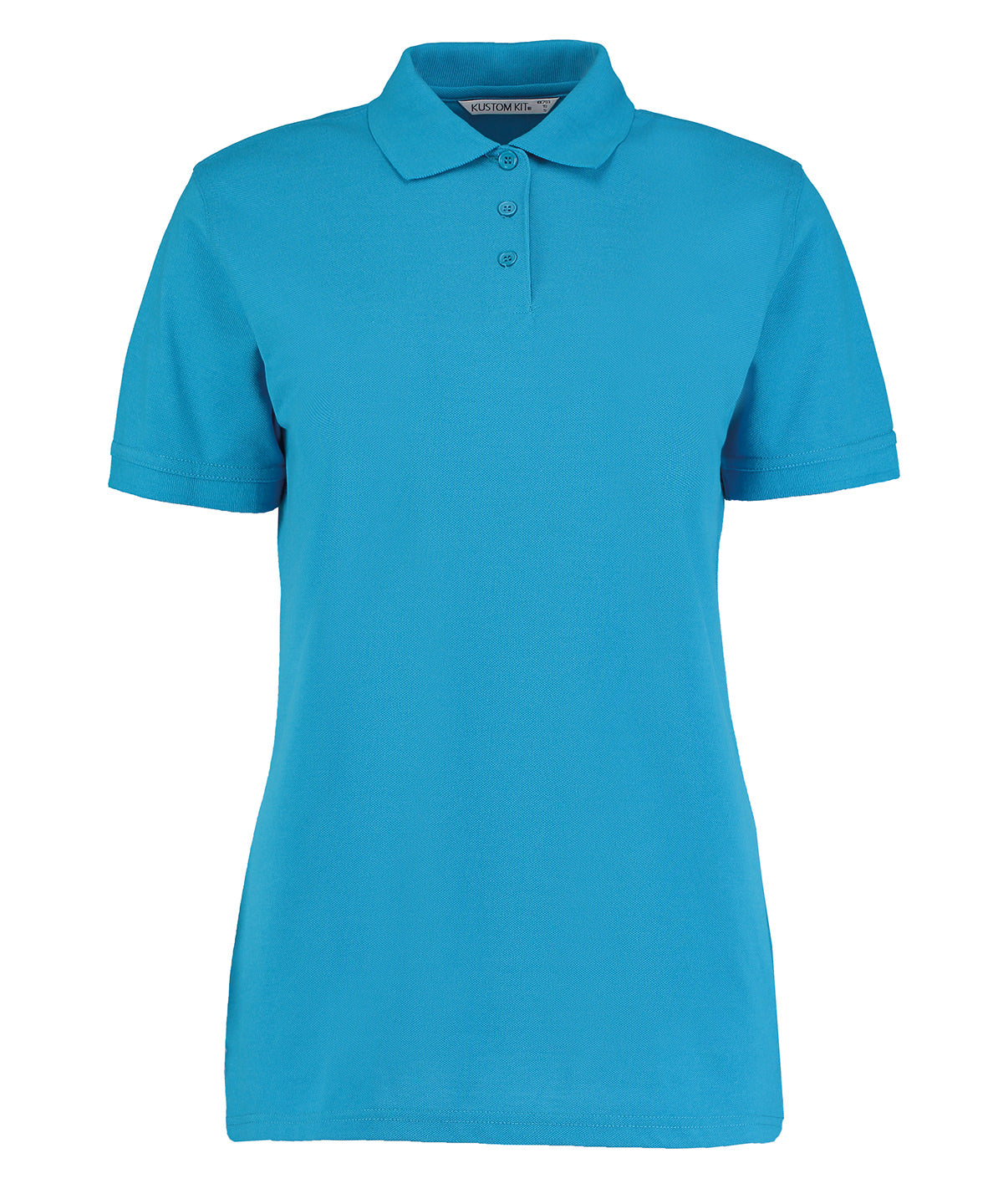 Pólóbolur Kustom Kit KK703 – Turquoise* – Wom 24