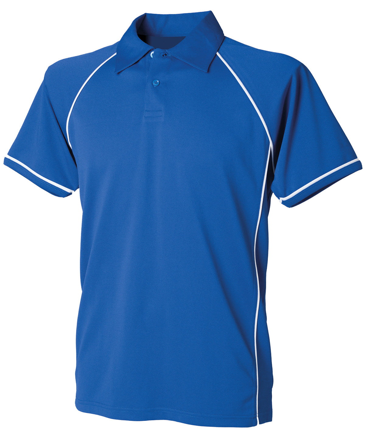 Pólóbolur Finden & Hales LV372 – Royal/White – 13/14 Years