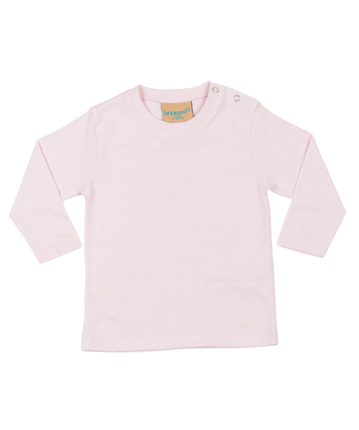 Stuttermabolur Larkwood LW21T – Pale Pink – 24/36 Months