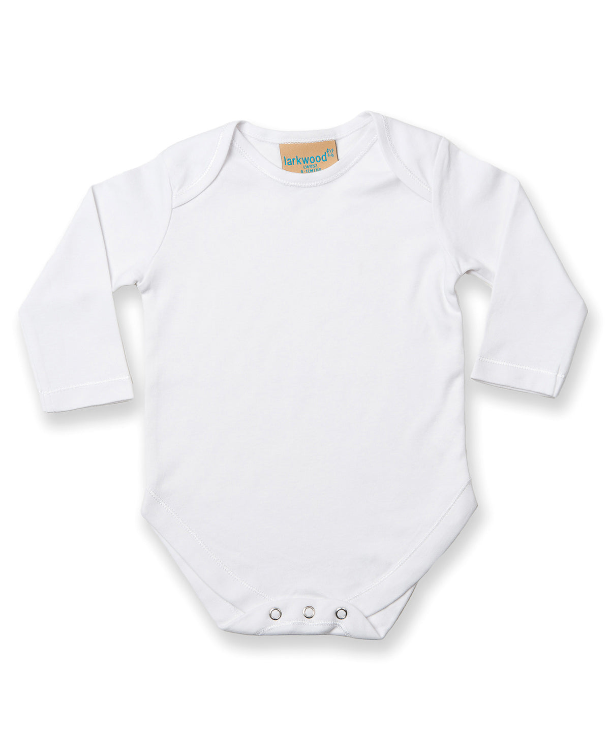 Samfella Larkwood LW52T – Hvítur – 12/18 Months