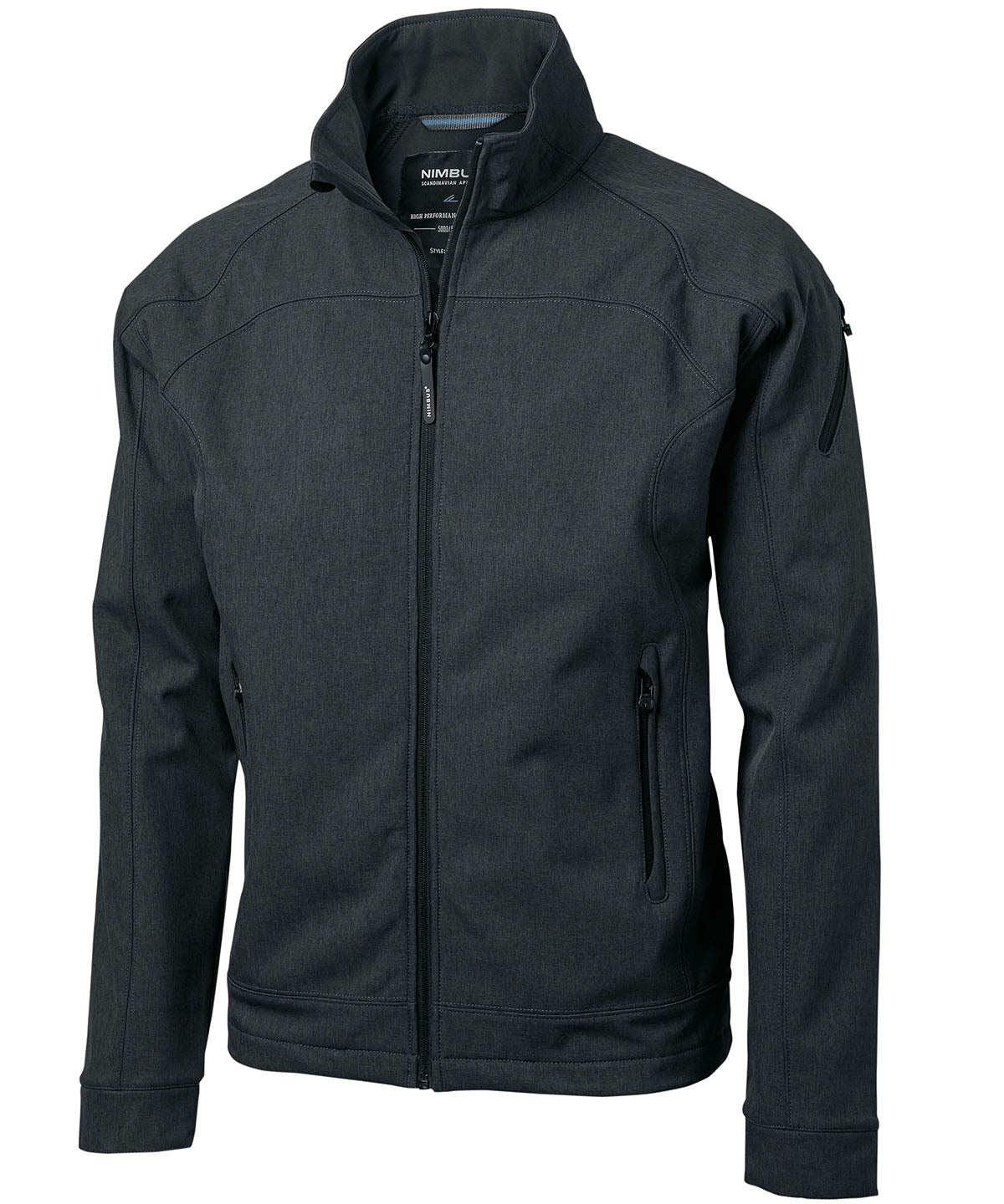 Softshell-jakki Nimbus NB30M – Grey Melange – 4XL