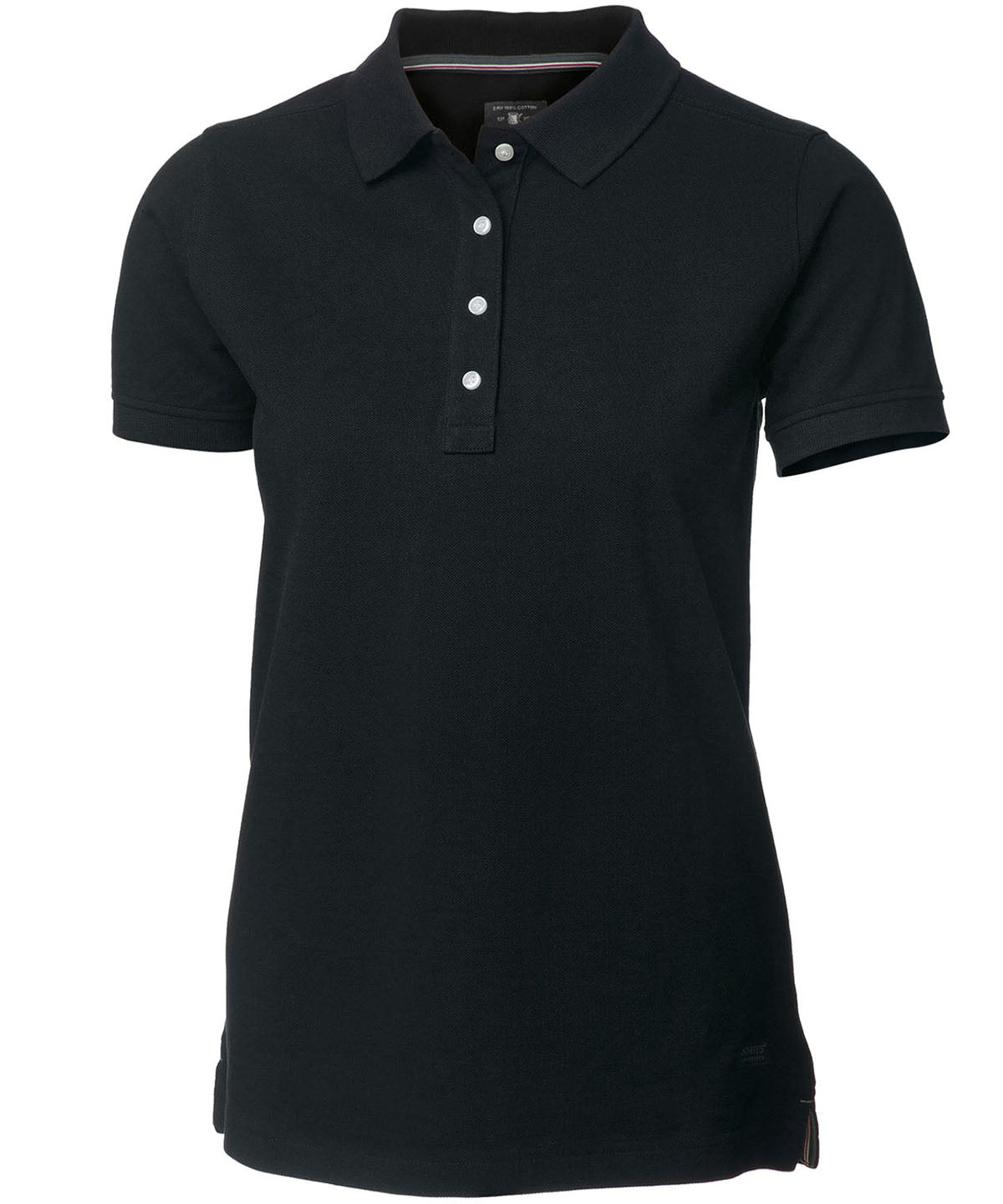 Pólóbolur Nimbus NB37F – Black* – 3XL