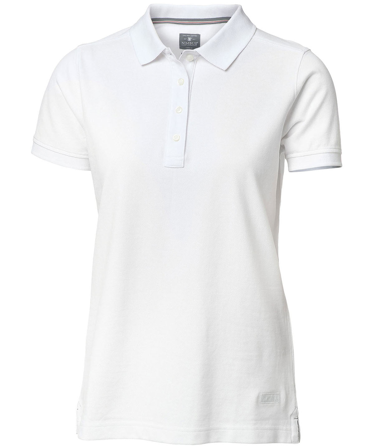Pólóbolur Nimbus NB37F – White* – 3XL