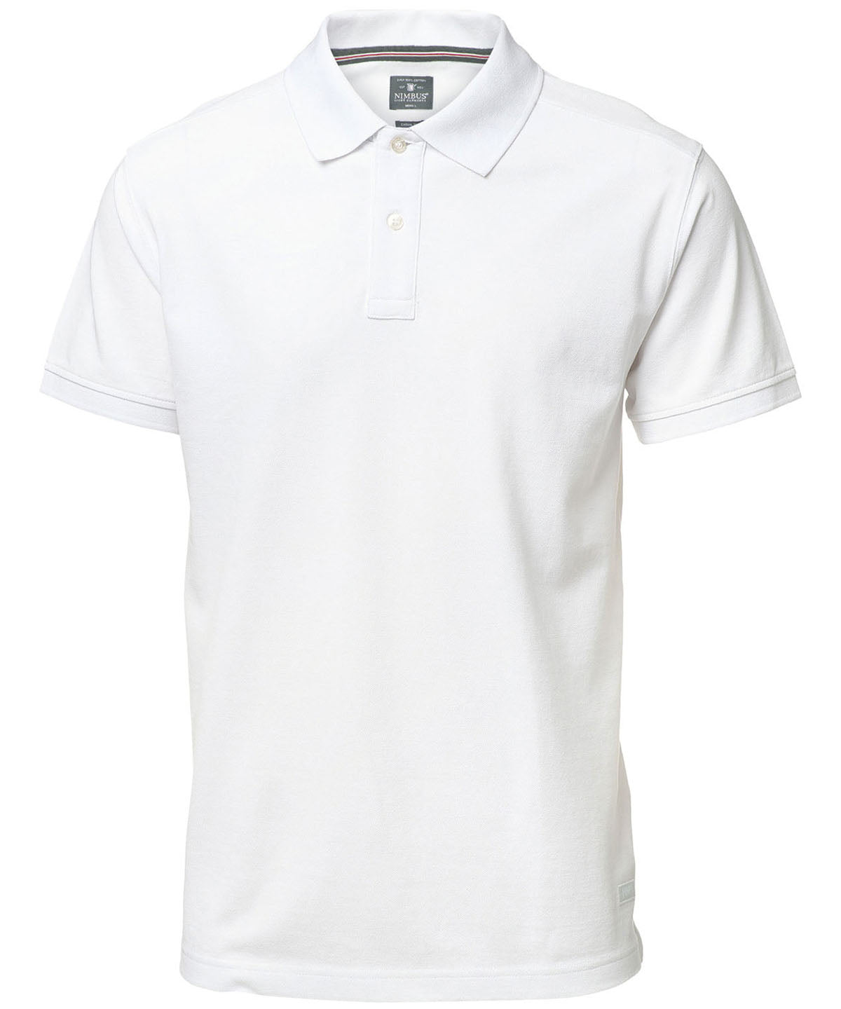 Pólóbolur Nimbus NB37M – Hvítur – 4XL