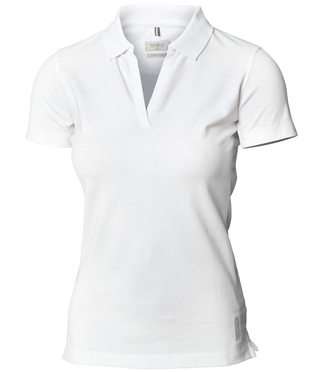 Pólóbolur Nimbus NB52F – Hvítur – 3XL