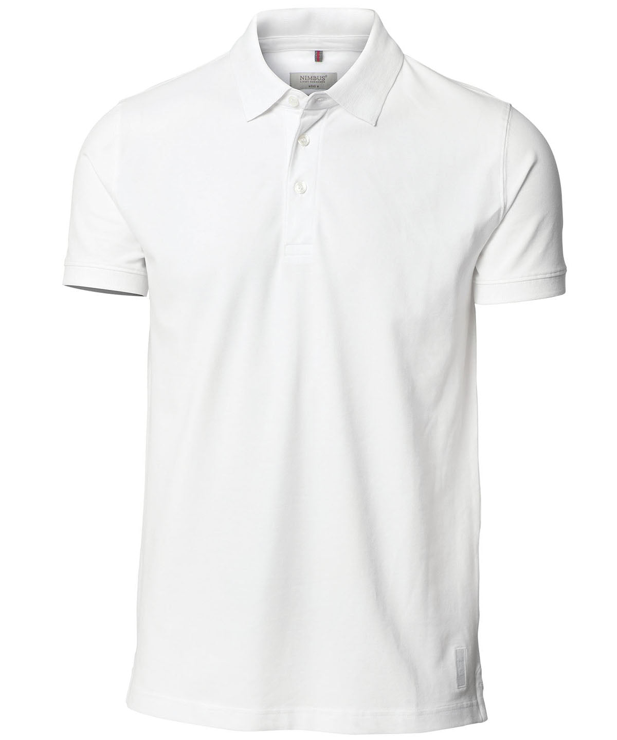 Pólóbolur Nimbus NB52M – Hvítur – 4XL