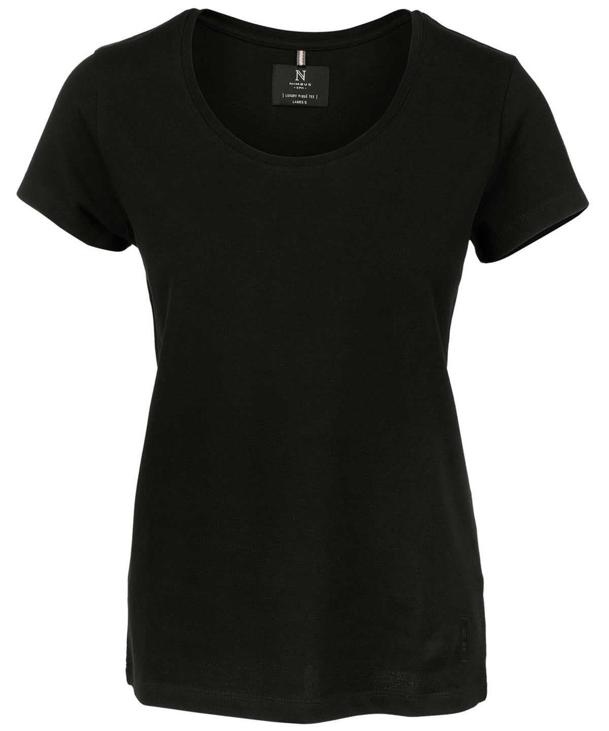 Stuttermabolur Nimbus NB72F – Svartur – 3XL