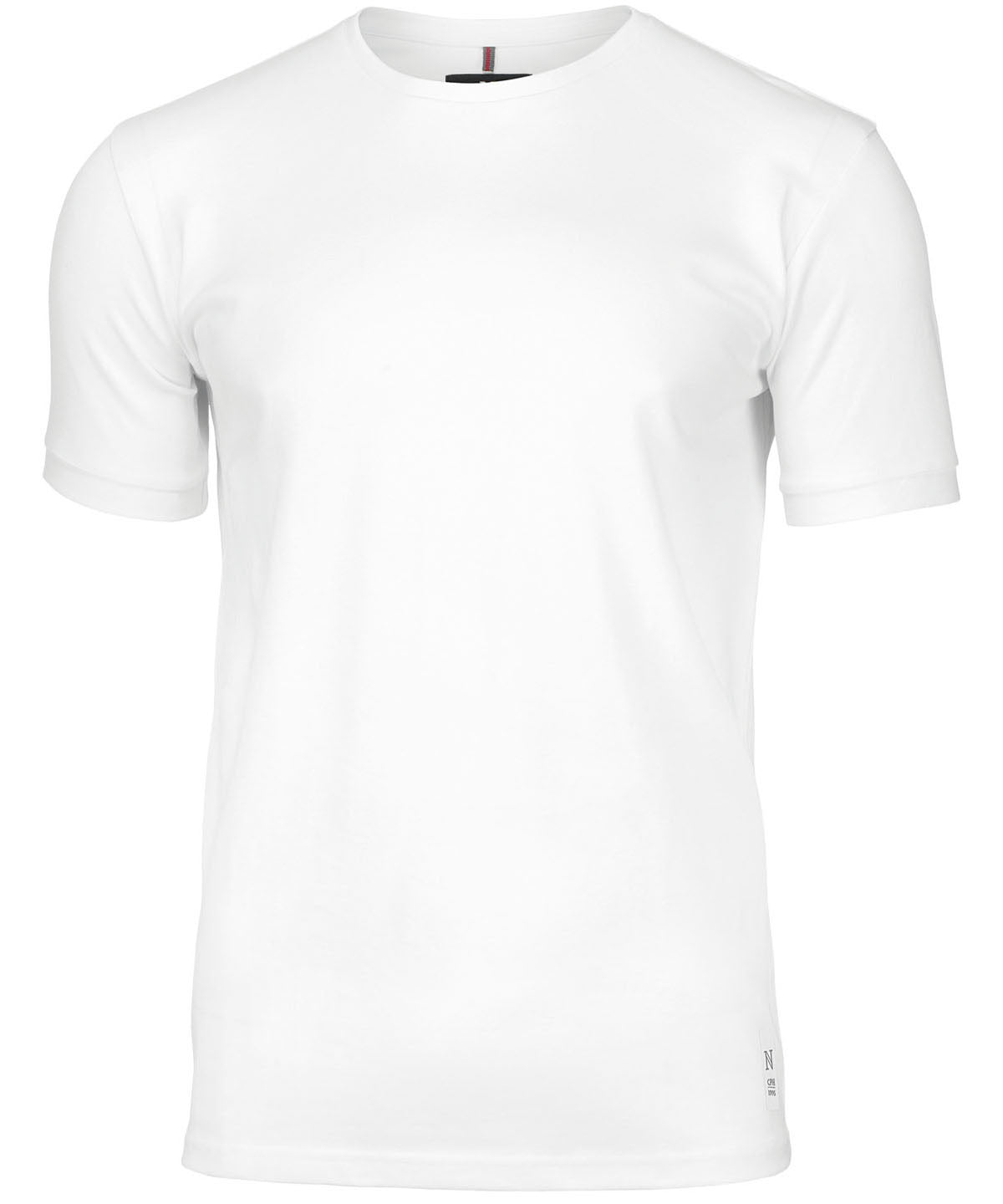 Stuttermabolur Nimbus NB72M – Hvítur – 4XL