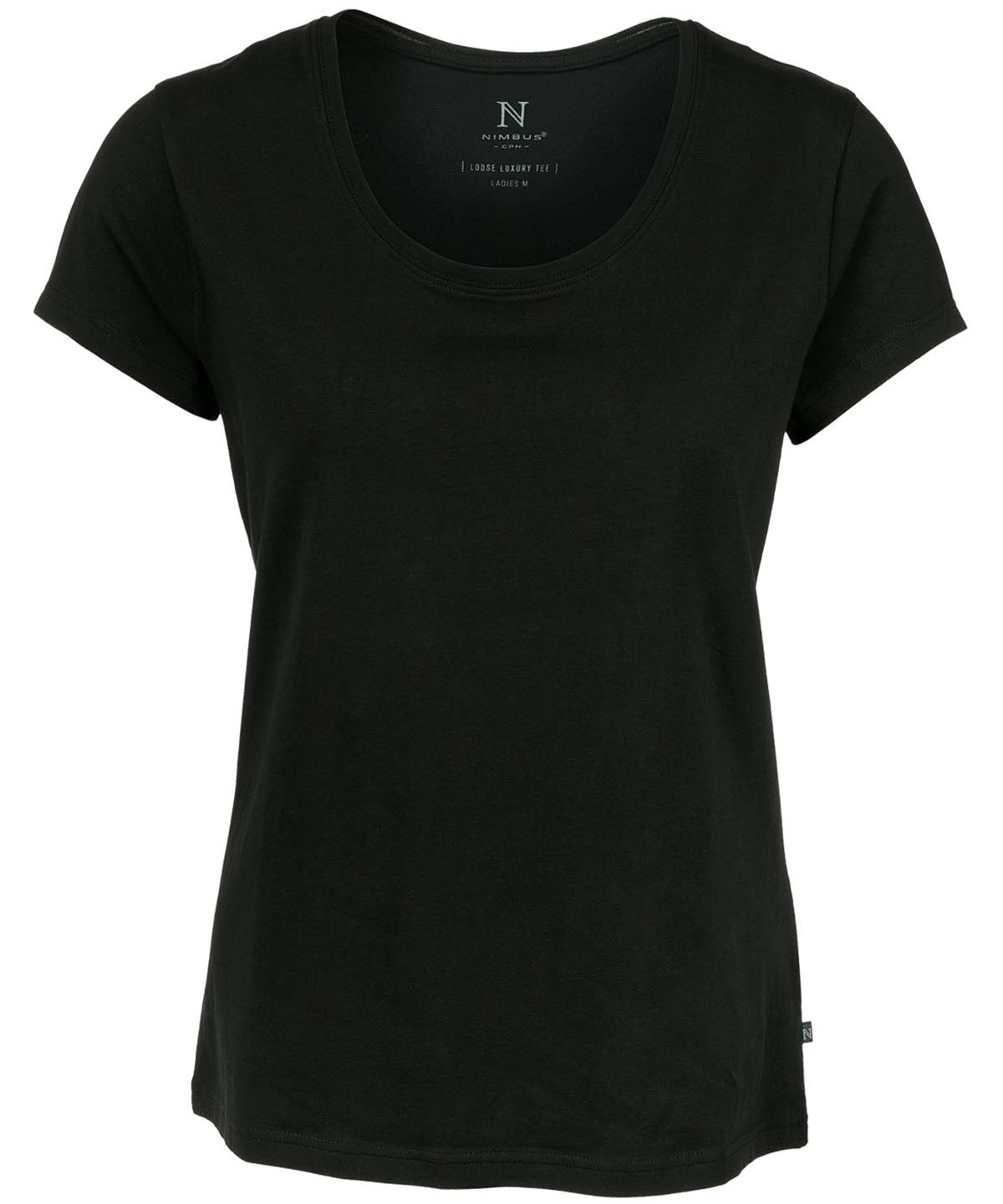 Stuttermabolur Nimbus NB73F – Svartur – 3XL