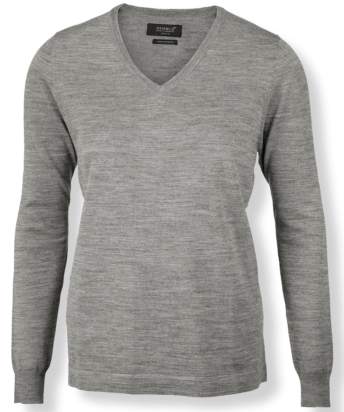 Prjónapeysa Nimbus NB92F – Grey Melange – 3XL