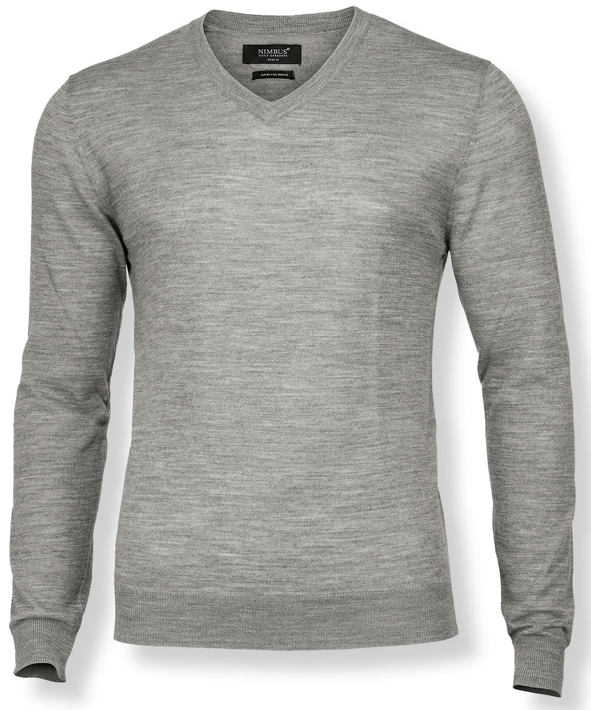 Prjónapeysa Nimbus NB92M – Grey Melange – 4XL