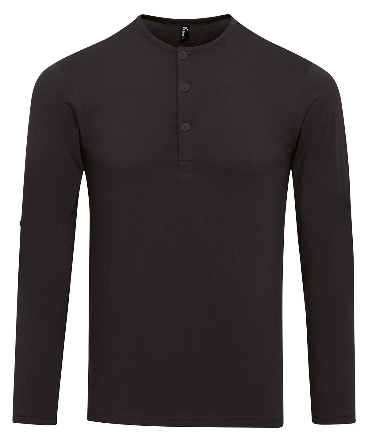 Stuttermabolur Premier PR218 – Svartur – 3XL