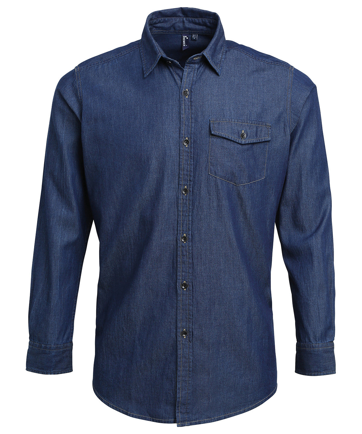 Skyrta Premier PR222 – Indigo Denim – 3XL