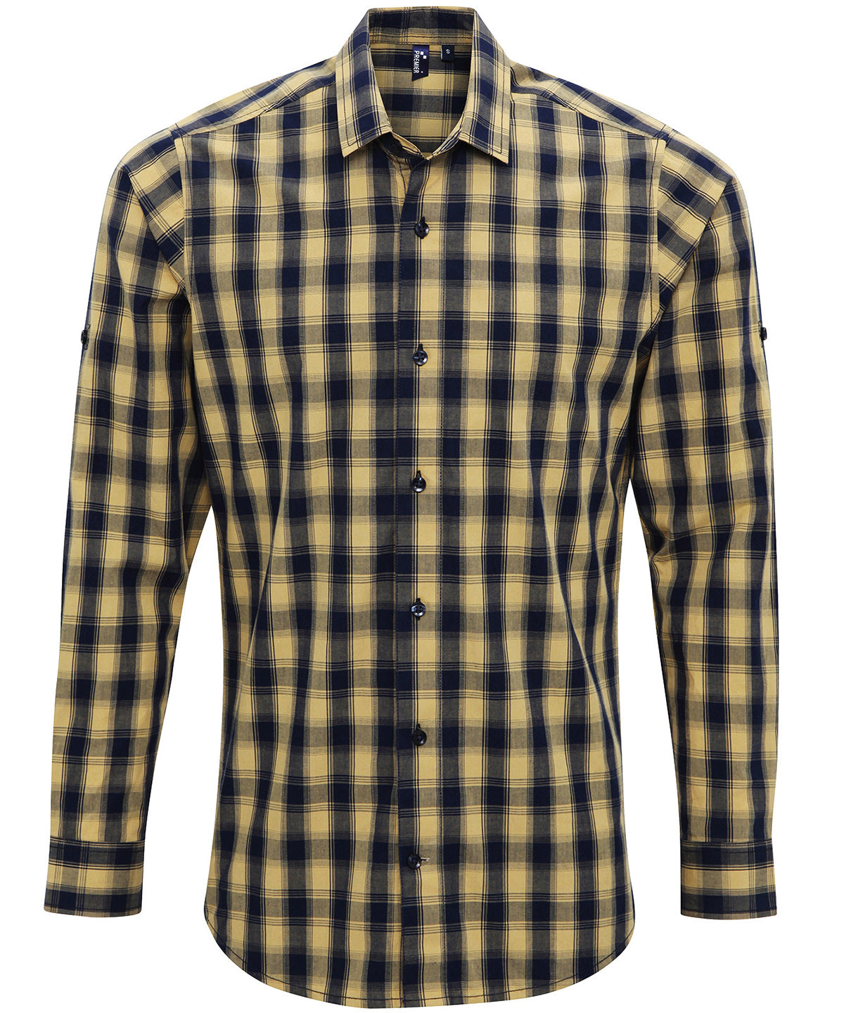 Skyrta Premier PR250 – Camel/Navy – 3XL