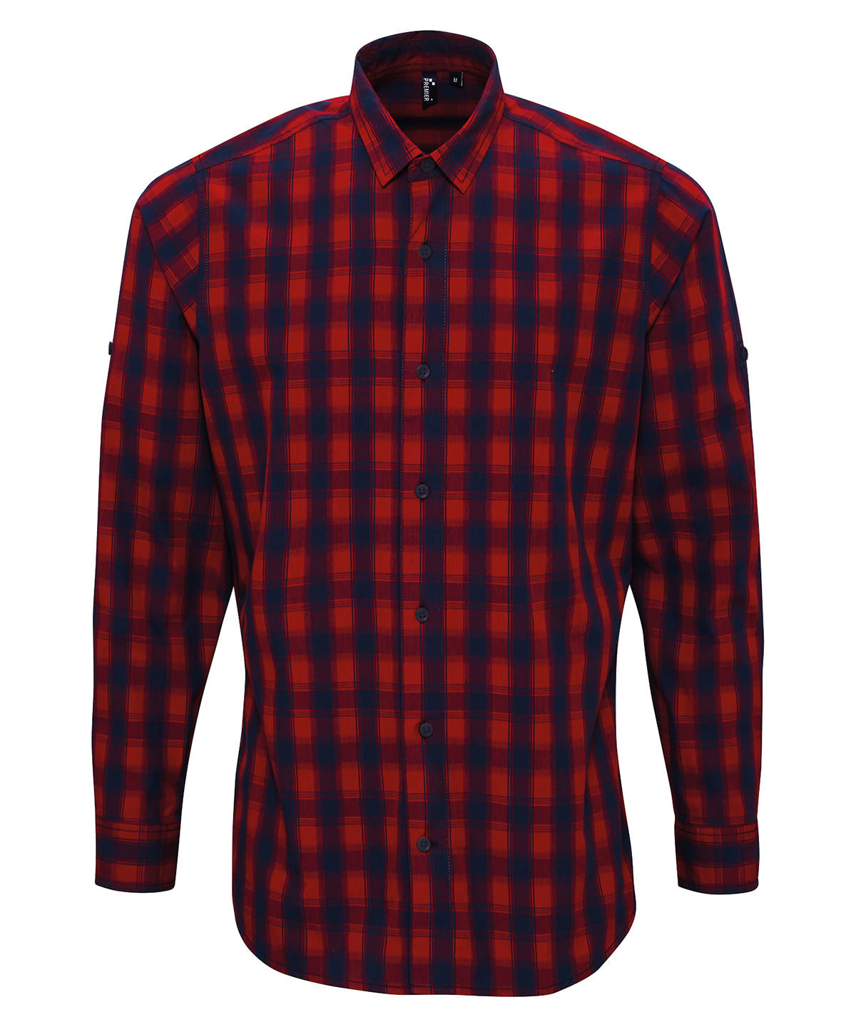 Skyrta Premier PR250 – Red/Navy – 3XL