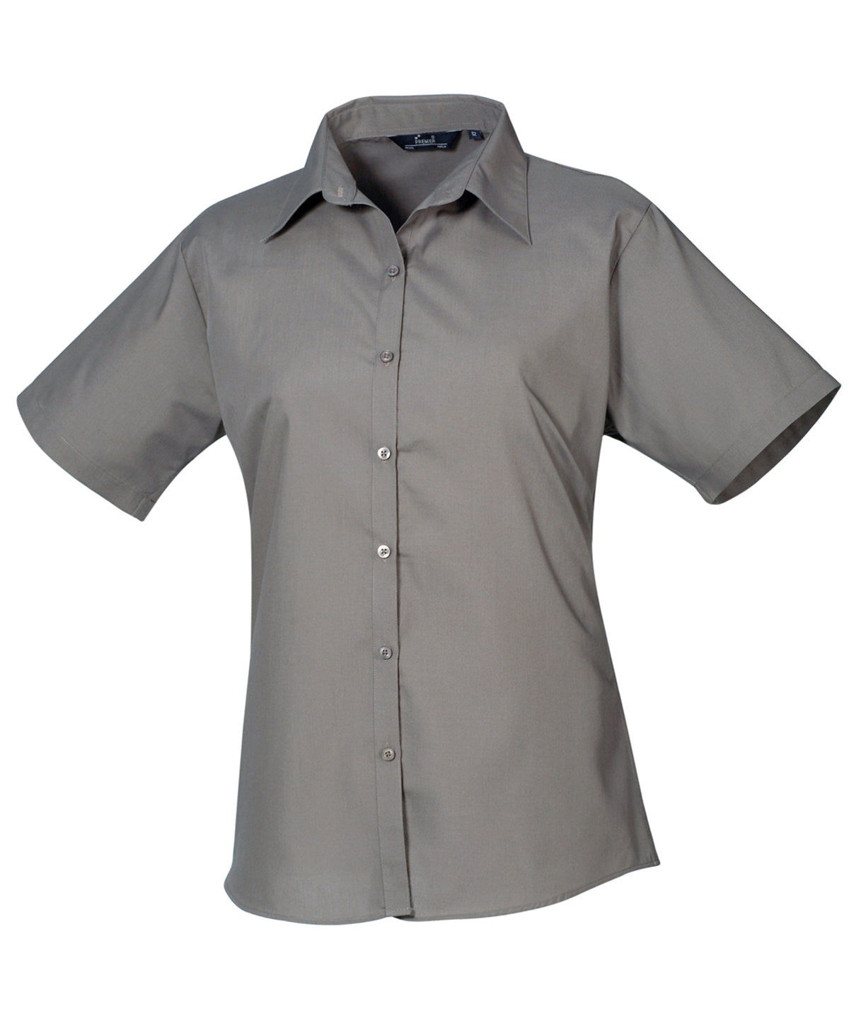 Blússa Premier PR302 – Dark Grey* – Wom 30