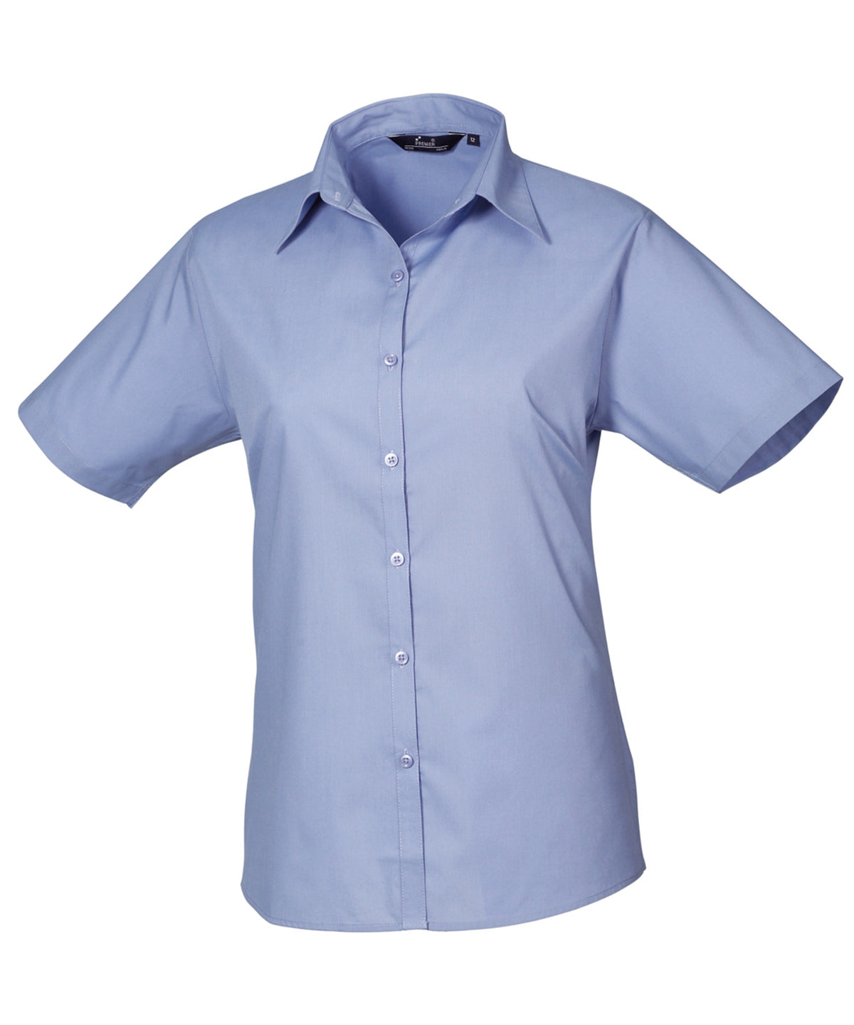 Blússa Premier PR302 – Mid Blue* – Wom 30