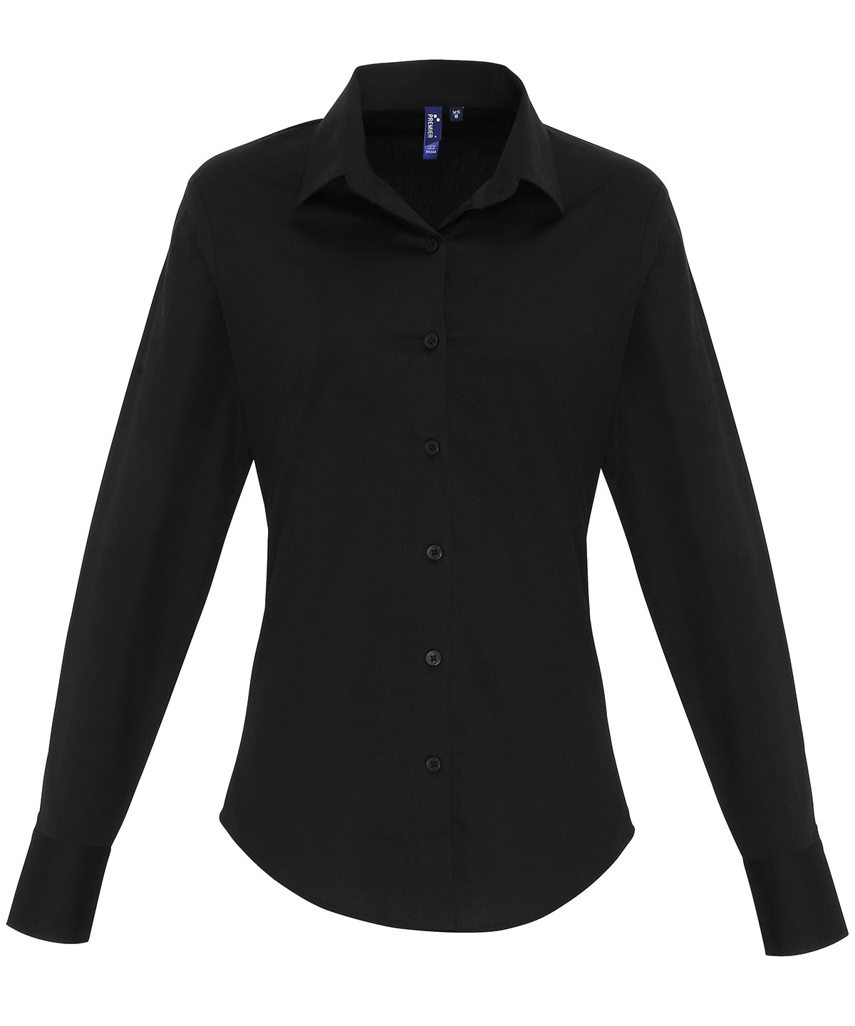 Blússa Premier PR344 – Svartur – 3XL