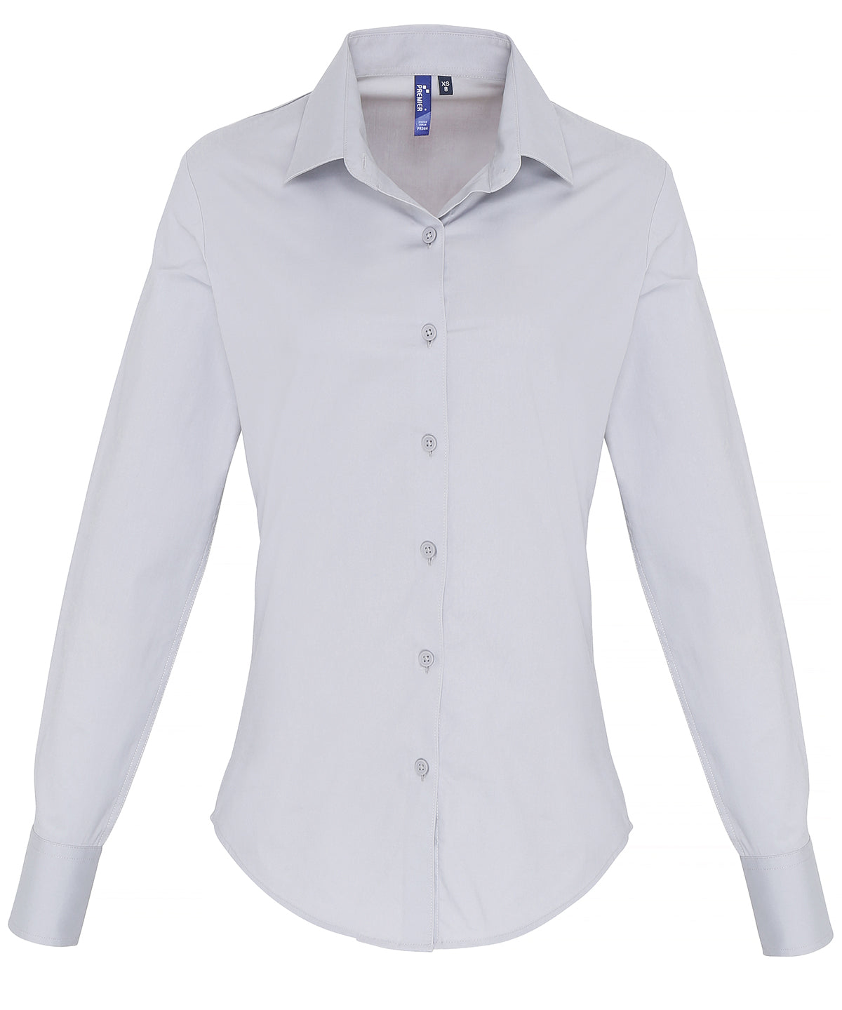 Blússa Premier PR344 – Silfurgrár – 3XL