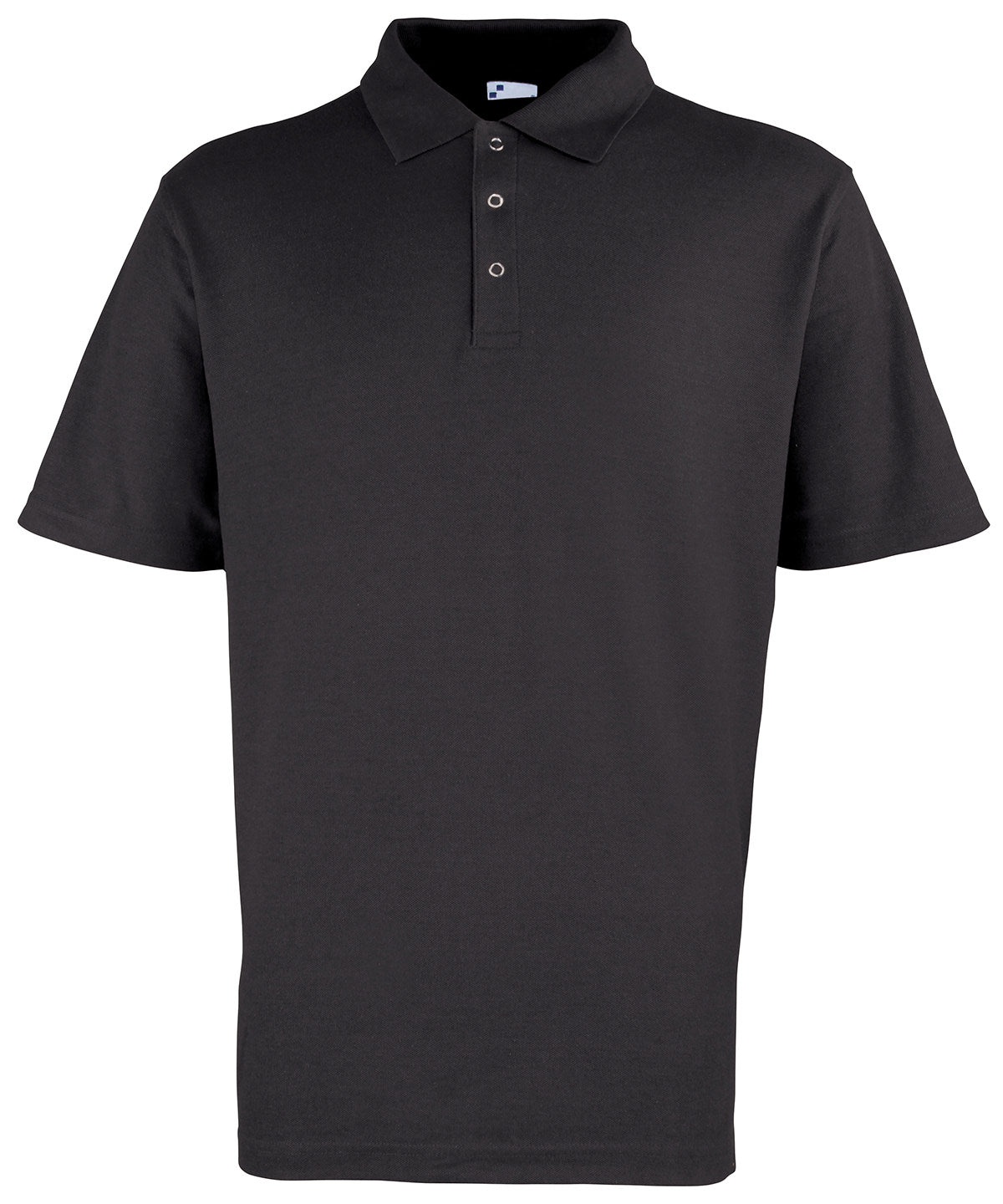 Pólóbolur Premier PR610 – Svartur – 5XL