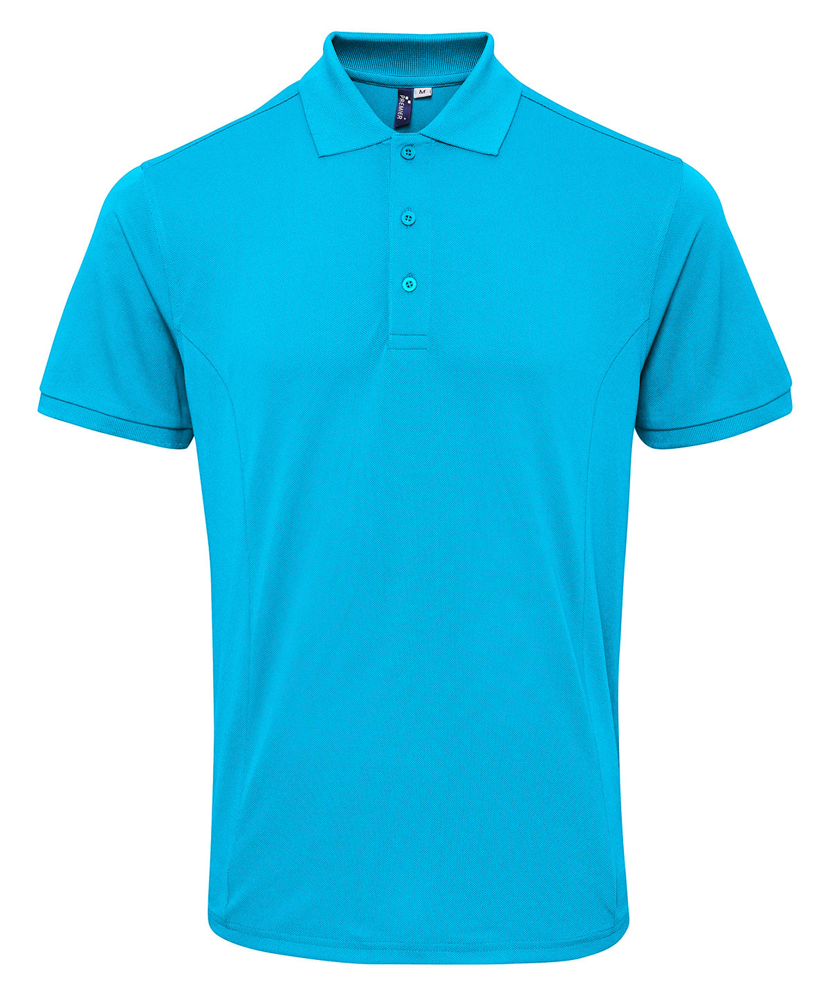 Pólóbolur Premier PR630 – Túrkís – 4XL