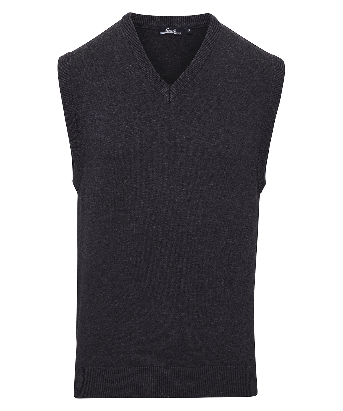 Prjónapeysa Premier PR699 – Charcoal – 4XL