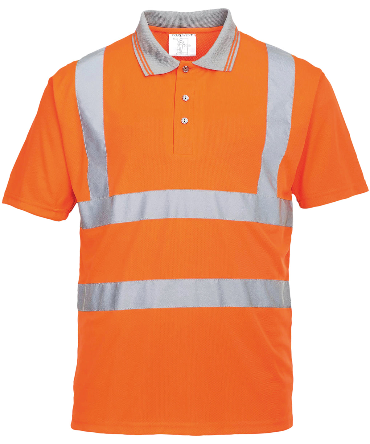 Pólóbolur Portwest PW024 – Appelsínugulur – 2XL