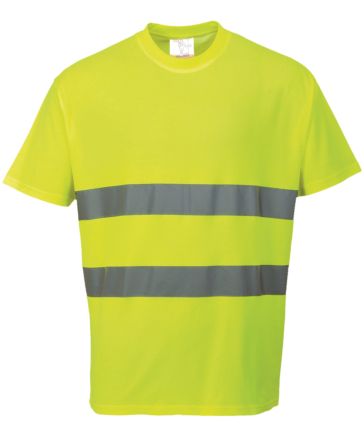 Stuttermabolur Portwest PW090 – Gulur – 3XL