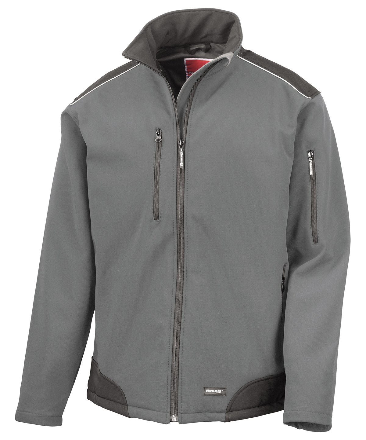 Softshell-jakki Result Workguard R124A – Grey/Black – 4XL