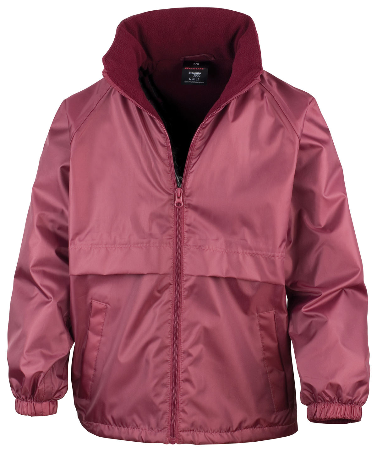 Jakki Result Core R203J – Vínrauður – 2XL
