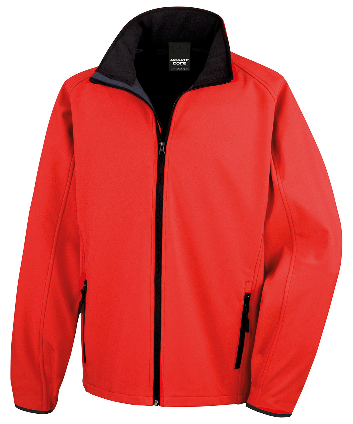 Softshell-jakki Result Core R231M – Red/Black – 4XL